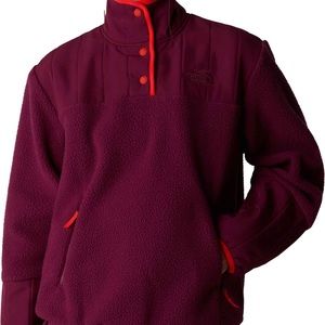 The North Face Cragmont women’s 1/4 Snap Fleece Sz XL NWT color Boynsberry